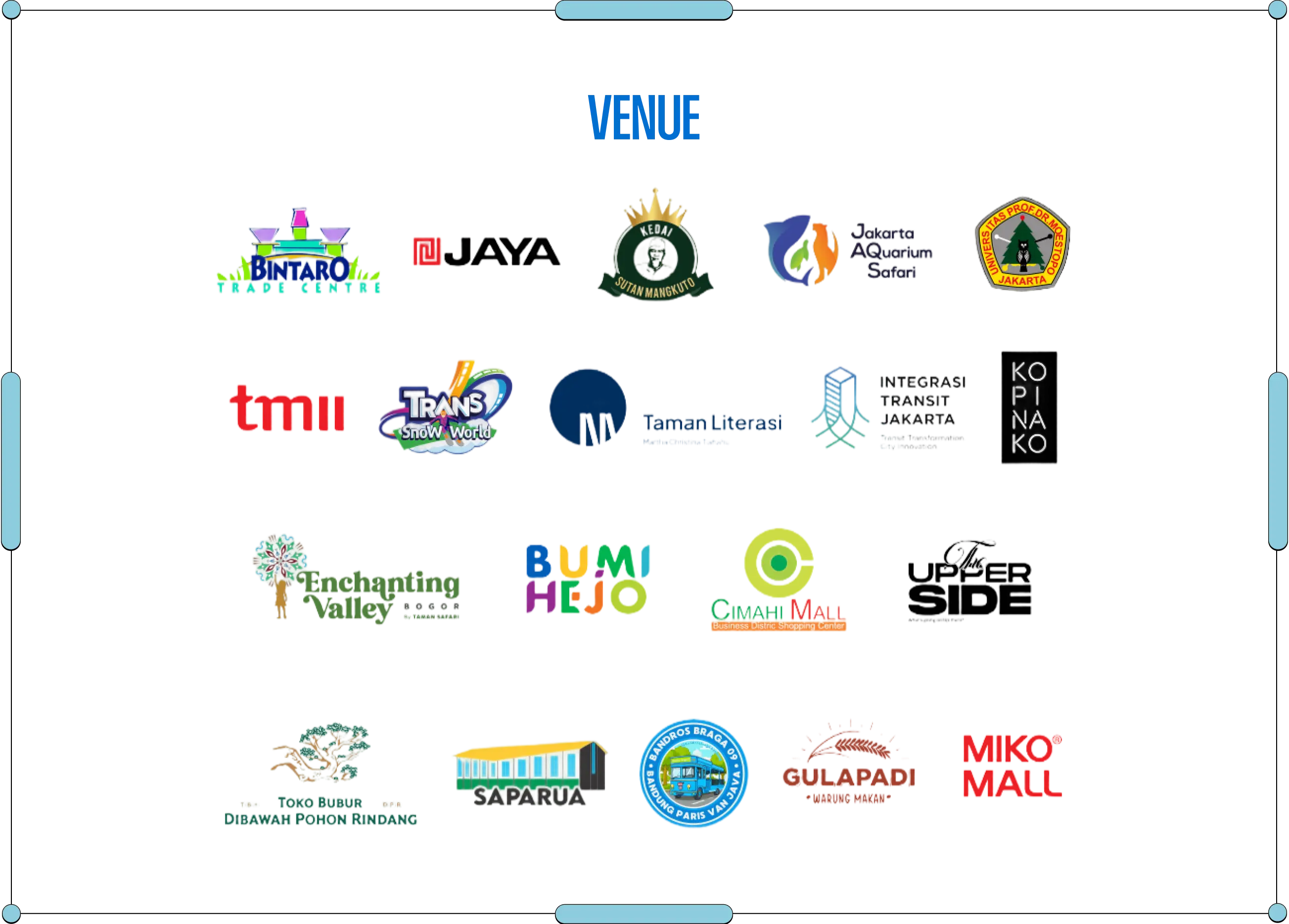 Venue partners